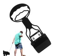 Generico Pooper Scooper - Pala plegable de mango largo, portátil, para Pet Poop Picker Tool | Non Slip Dog & Cat Waste Scoop for Backyard, Park And Garden, Easy To Carry Cleaning Accessory for all