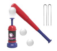 Genérico Pop tee Baseball - Portable Fun T-Shaped Batting tee | ABS Outdoor Play Equipment Suitable For Boys Youth Outdoor Backyard Indoor Birthday Party Summer Camp Sports Play