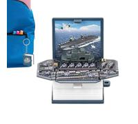 Genérico Popup Book Keychain - ABS 5x4x2.6cm | 3D Mini Popup Book, Cute Keychains For Car Keys And Backpacks | Small Gift Fidget Toy For Boys Girls Women Men Everyday Use