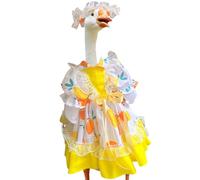 Genérico Porch Geese Outfits, Colorful Lawn Geese Clothes, 23,62 x 16,54 pulgadas, Weatherproof Terrace Art, Animal Traje, Easter Celebration, Outdoor Decor for Front Yard