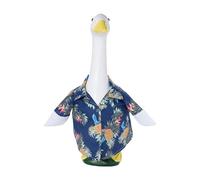 Genérico Porch Goose Clothes - Hawaiian Statue | Goose Statue Clothing For Christmas and Easter, Outdoor Decor For Party and Garden, Festive; Perfect For Adding Seasonal Charm To Every Holiday Layout
