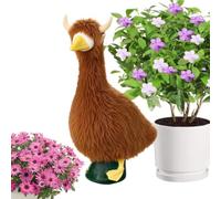 Genérico Porch Goose Costume - Outdoor Statue Realistic Plush Cow Dress Up