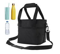 Generico Porta bebidas - Con asa térmica reutilizable | plegable para bebidas - Para entrega, viajes, picnics, caminatas, excursiones, camping, playa, , coche, oficina
