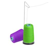 Generico Porta bobina | Bobina de costura individual con soporte para hilo con base pesada, portahilo portátil para máquina de coser doméstica, acolchado y overlock