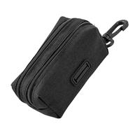 Generico Porta bolsas para perro 2 en 1 con bolsillo Snack | Tejido Oxford 12 × 6 × 5 cm ligero entrenamiento paseo perro uso exterior