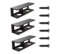 Generico Porta della per laptop-montaggio per laptops, supporto per laptop per risparmio spaziale non slip | Organizer di morsetti verticale ergonomici, supporto per clip da scrivania, culla d