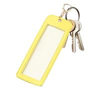 Genérico Porta Fotos Llavero | Rectangular Portátil De Piel PU Transparente | Portafotos Para Llavero - Para Familia Navidad Recuerdo Embarazo Nacimiento Coche Hogar Fiesta Vacaciones