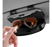 Generico Porta gafas de sol para coche, organizador de coche con colgador para gafas, recipiente para interior del vehículo, uso diario y viajes