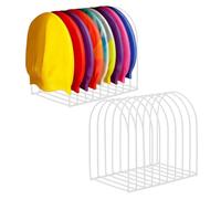 Generico Porta gorro - Soporte de mesa para cargas pesadas de hierro de 2 piezas | Soporte para sombreros para fácil visualización y acceso, para sombreros de entrada, C