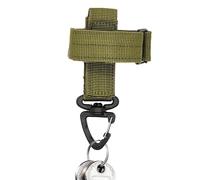 Generico Porta Guantes con Clip, para cinturón de Servicio - Soporte Multiusos con Hebilla de Metal y Nailon para Pesca, esquí, Senderismo, Army Green, riferimento Alla descrizione, Consulte la