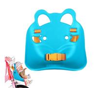 Generico Porta muñeca para juguete - Asiento de silicona para bicicleta | Soporte decorativo | 17 x 19,5 x 19 cm, 110 g, enganche A para patinete y bicicleta infantil - Plegable estilo Salvasp