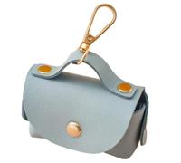 Genérico Porta Sacchetti Igienici per Cani - Dispenser Impermeabile In PU | con Fibbia Di Sicurezza per Sacchetti Rifiuti | Ideale per, Campeggio, Comunità, Luoghi Turistici, Casa E Viaggi