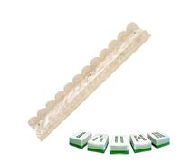 Genérico Porta Tessere Mahjong In Acrilico - Magnetico Antiscivolo In Acrilico Smerlato,Porta Tessere Majiang con Spingitore,Serate Gioco Casa Riunioni Di Famiglia Centri Anziani E Viaggi