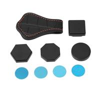 Genérico Porta Tiza De Billar Magnético, Caja De Tiza Portátil De Aluminio, Accesorios De Billar De Múltiples Formas, Diseño De Clip Magnético Fuerte para Cinturón