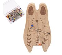 Generico Portaagujas magnético, porta agujas magnético de sastrería | Cojín para alfileres con 100 alfileres multifunción para costura, bordado, sastrería