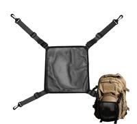 Generico Portabicicletas para mochila | Elástico ligero desmontable | para mochila con red portacasco bici - Para ciclismo, esquí, senderismo, viajes, desplazamientos y carretera