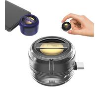 Genérico Portable 5X Speaker Amplifier-Plug & Play for Music, Portable Mobile Phones Sound Amplifier, Mini Convenient Speaker, Suitable for Smartphones, Tablets, Laptops (A-Clear, Type-c Interface)