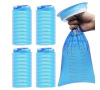 Generico Portable Car Sick Bag, 1000ml Reusable Auto Pocket for Pregnant Women, Blue Tear-Resistant Náusea Bags for Motion Sickness, Pregnancy, Travel Discomfort