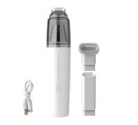 Genérico Portable Car Vacuum, recargable Handheld Vacuum, Cordless Auto Dust Cleaner, 9,84 x 2,28 x 2,28 pulgadas High Power Suction, ideal para interiores, hogar, mascotas Hair, Daily Vehicle