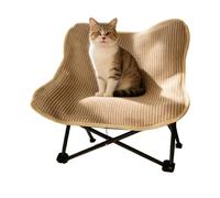 Genérico Portable Cat Scratcher, Sturdy Pet Lounger Seat, Scratch with Sisal Build, Comfortable Feline Resting Furniture Design, Scratching Chair with Fold Style, Pet Lounger Bed for Garden Use