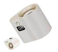 Genérico Portable Clip Fan - 4 Speed Silent Blower, Rechargeable Mini Fan