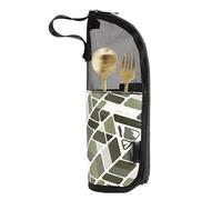 Generico Portable Cutlery Storage, Travel Utensil Bag, Flatware Case Organizer, Zipper Flatware Holder, Chopstick Storage Pouch, Utensil Carrying Case, Compact Storage Case, Reusable Utensil Holder,