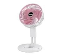 Genérico Portable Desk Fan - 3 Speeds Wide Angle Foldable 120 Adjustable