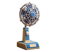 Generico Portable Desk Fan USB Rechargeable Personal Cooling 3Level SpeedControl Quiet Mini Air Circulation Device Compact Lightweight Home Office Bedroom Bathroom Dorm Work Makeup Car Travel ShipOK