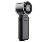 Genérico Portable Fan, Foldable Handheld Cooling Ventilator, 4-Speed Adjustable Wind Modes, 4000mAh Long-Lasting Battery, Compact Device for Workplace, Work, Home Life, Church