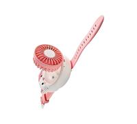 Generico Portable Fan For Travel,3-Speed Reliable Foldable Cooling,Cartoon Watch Compact And Portable Mini Fan | For Kids Boys Girls Summer Indoor Outdoor Travel Camping Picnic Vacation Party