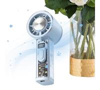 Genérico Portable Fan Handheld - USB Rechargeable 199 Wind Speeds Portable