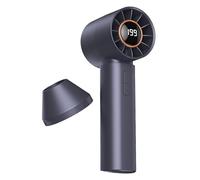 Genérico Portable Fan, Travel Handheld Personal Fan with Air Turbo Technology, 6.46x2.17x2.36inches, Speed Adjustment, Battery Operated, Lightweight Cooling Gadget, for Camping, Working, Beach