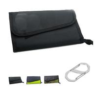 Genérico Portable Fishing Lure Multi-Layer Storage Bag with Buckle, Multi-Function Fishing Tackle Storage Bag, Waterproof Soft Bait Binder For Rigs,Hooks,Sinkers Storage (C)