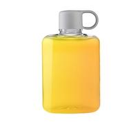 Generico Portable Flat Water Bottle - 360ml Flat Portable Purse Square watter Cup, Tritan Travel Flask Mug, Sleek Reusable Water Drinking Cup For Outdoors Hydration Purse Gym, Fitness And Camping