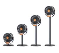 Genérico Portable Floor Fan, 3 Speeds Rechargeable Tower Standing Fan