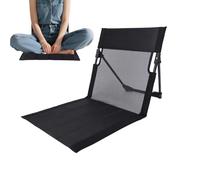 Genérico Portable Floor Lounger, Adjustable Backrest Relax Chair, Lightweight with Beach Seat, Padded Outdoor Reclining Lounge Seat, Chair with Minimal Style, Travel Furniture for Camping Garden