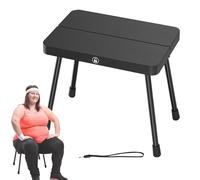 Genérico Portable Folding Chair, Outdoor Folding Stool, Lightweight Aluminum Alloy Bench, Compact Design, Easy Storage &Travel-Friendly, Ideal for Camping and Picnics, 11.42x7.87x9.84inches