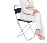 Genérico Portable Folding Stool, Camping Foldable Seat, Lightweight Sturdy Design, Non-Slip Construction, Ideal for Hiking, BBQ, Fishing, Beach, and Travel, 22.83x9.84x9.84 Inches