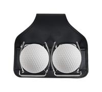 Genérico Portable Golf Pouch, Organizer Dispenser Removable Clip, 6 Inches Durable Ball Sack with Zipper Closure, Golf Accessory for Women Men Travel Tournament Range Practice Golfing