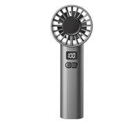 Genérico Portable Hand Fan, Desk Fan Portable Electric, 100 Speed Wind, Led Display, Battery Powered Quiet Cool Gadgets, Camping Supplies, Lightweight Travel Accessories for Comfort