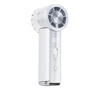 Genérico Portable Handheld Fan - ABS 5.04 Inch Pocket Size 6 Speed Electric Cooling Device, Adjustable Air Blower Fan | Digital Display Mini Fans For Travel Picnic School Dorm Beach Festival Use