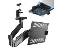 Genérico Portable Laptop Stand - Telescopic Vertical Laptop Holder, Non-Slip Tablet Mount, LaptopS Stand for Office, Bedroom, Home, Movie, Watching, Classroom, Reading, Study Meetings Rooms