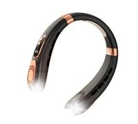 Genérico Portable Neck Fan 5 Speed USB Rechargeable Hands Free Fan