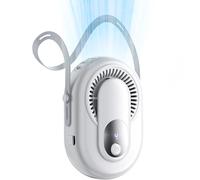 Genérico Portable Neck Fan - USB Rechargeable Hands | Free Personal Fan Outdoor & Office | Adjustable 360° Cooling, Quiet, Lightweight Design | Perfect For Travel, Sports, Desk, Home, Gym & Daily Us