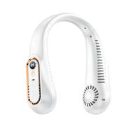 Genérico Portable Neck Fan - Wearable Device for Summer Travel Activities | 1200mAh Rechargeable Battery with Hands Free Design, Personal Air Circulator for Office Outdoor Use, 7.87x7.09x2.36 in