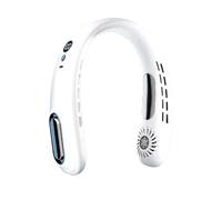 Genérico Portable Neck-Mounted Fan with Type-C Charging Cable