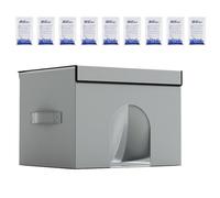 Genérico Portable Pet Cooling House - Summer Enclosed Cat Dog Shelter with Ice Pack, Comfortable Resting Space | Perfect for Indoor Outdoor Bedroom Balcony Patio Apartment Hot Weather Garage Use