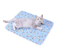Genérico Portable Pet Cooling Pad, Cool Mat Dog Beds Sleeping Blanket, 19.69x15.75 Inches Compact Breathable Sleeping Kennel Mattress Hot Weather Supplies for Park Picnic Beach Outdoor