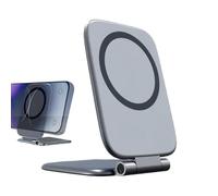 Genérico Portable Phone Holder, Magnetic Car Mount, Adjustable Non-Slip Grip For Safe Use, Sleek Ultra Thin Design, Automotive Accessory, Dashboard Desk Stand Truck Home Office Travel Gym