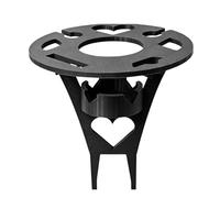 Genérico Portable Picnic Table - Outdoor Snack Wine Tray with Cup Holder, Outdoor Wine Table | For Park Beach Lawn Outdoors Garden Backyard Patio Balcony BBQ Gathering Adventure